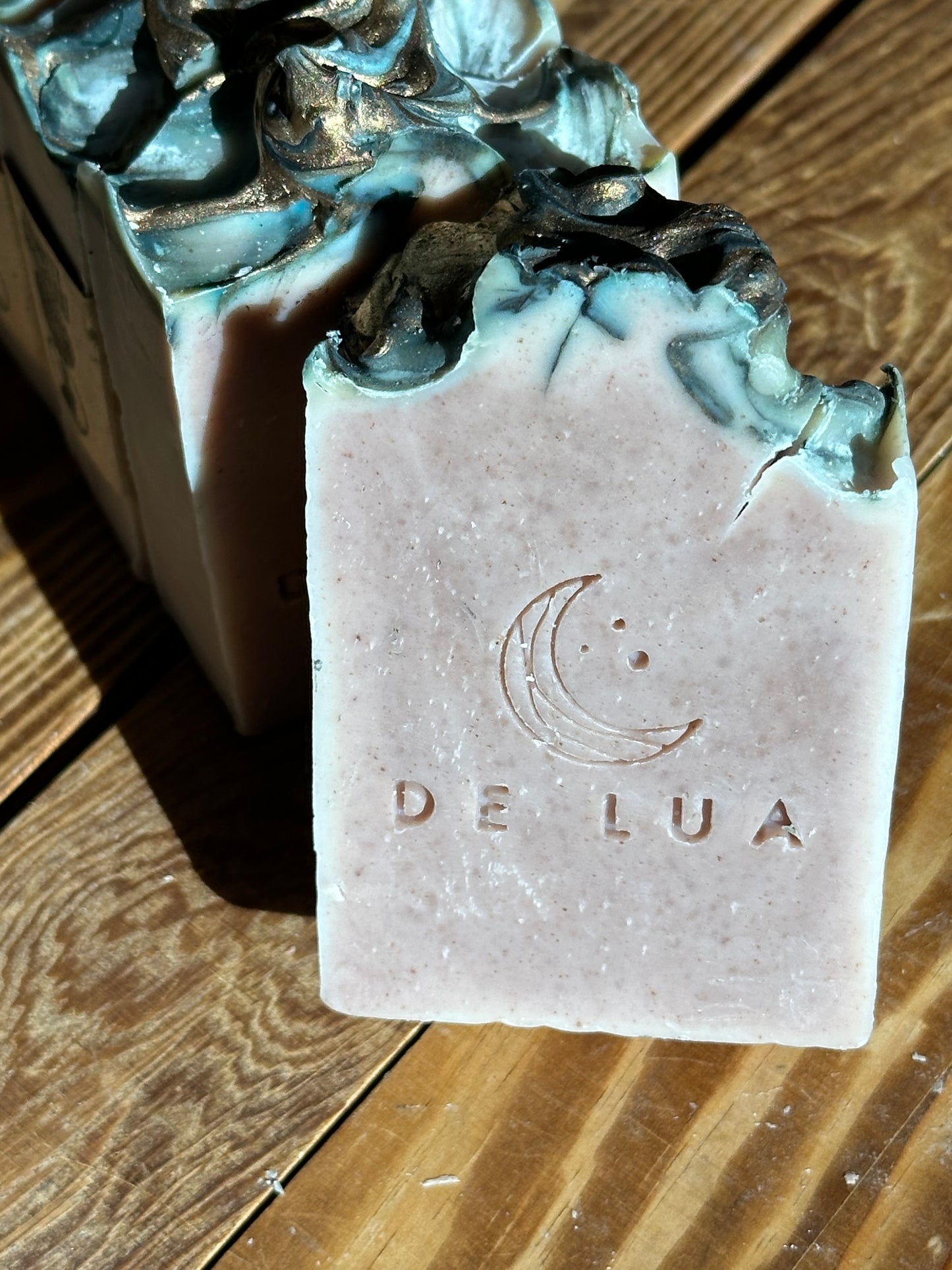 Velvet Glow - UNSCENTED lightly exfoliating brightening - Handmade Luxury Butter Soap Bar 4-4.5oz