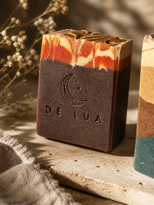 ALMOST GONE! Peppermint Cocoa Luxury Bar with Mango Butter & Shea | Creamy Artisan Cold Process Soap (4–5 oz)